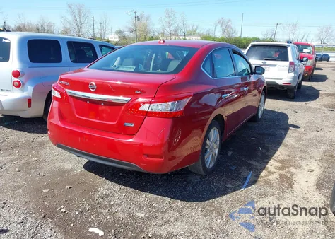 2014 Nissan Sentra Sl из США, поврежденный, VIN 3N1AB7AP2EY263240